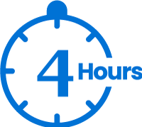 Delay of four hours or more
