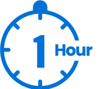 One-hour delay